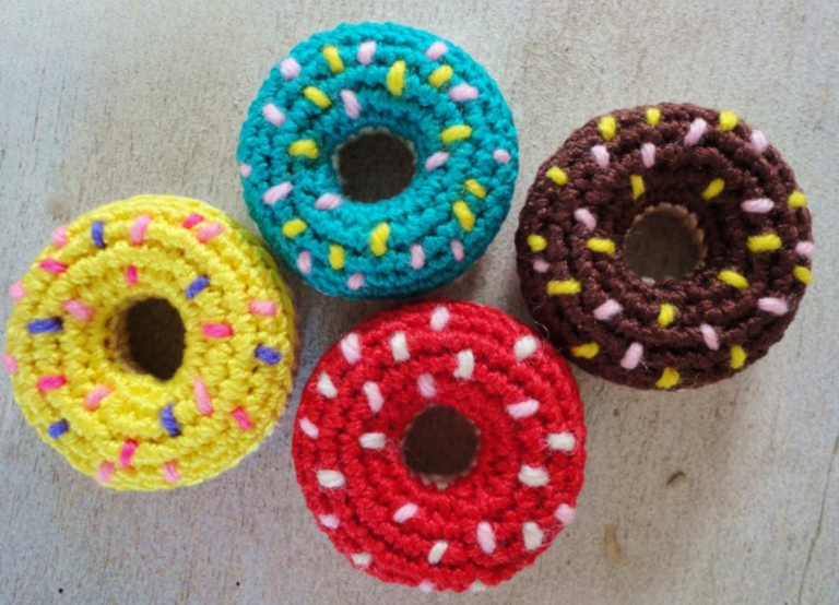 Mini Donuts Free Crochet Pattern