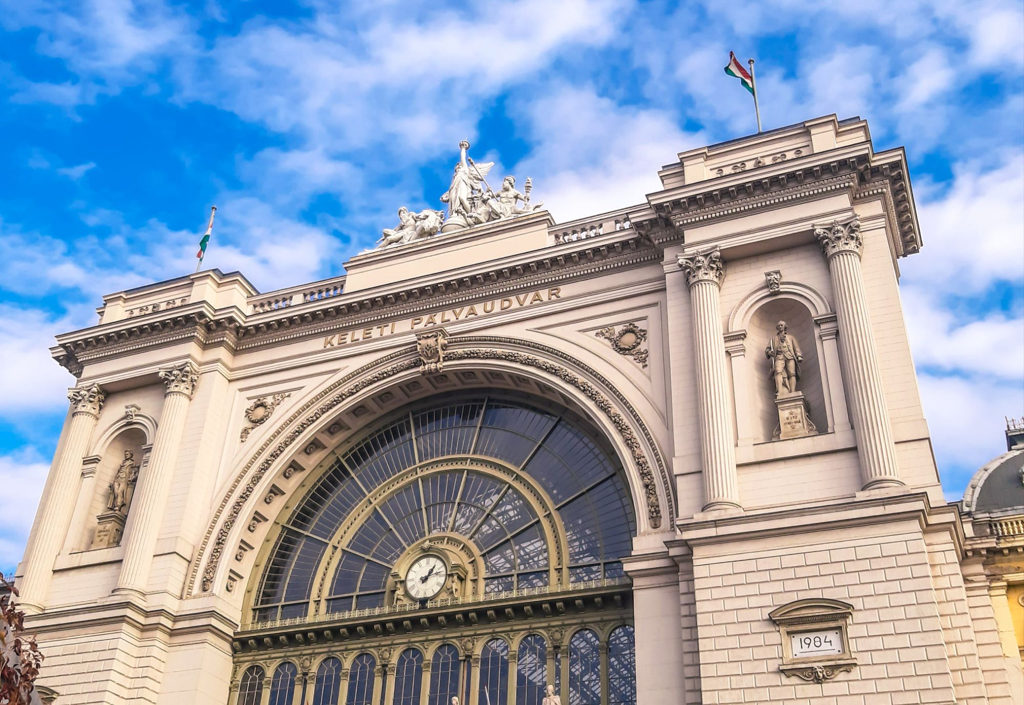 A photo of Keleti Palyaudvar in Budapest, Hungary