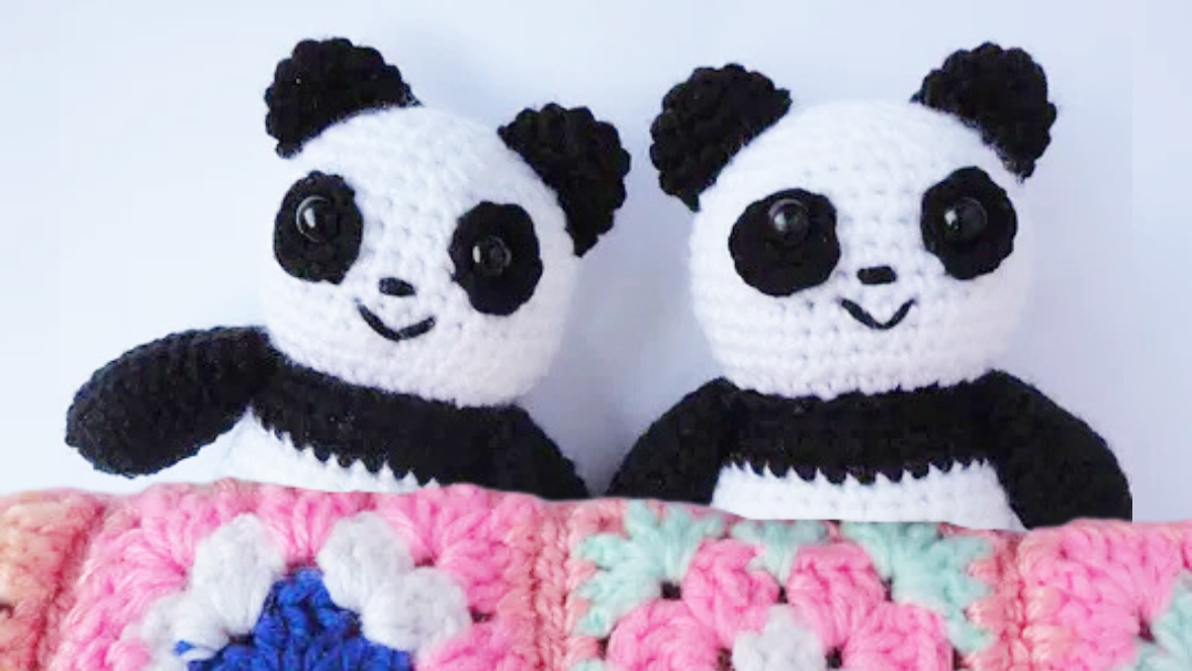 Panda Free Crochet Pattern by Woolshie