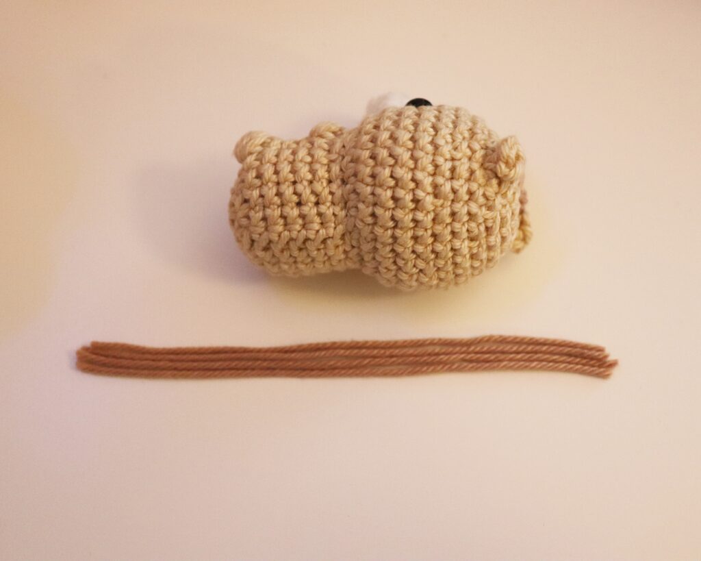 mini horse crochet pattern tail