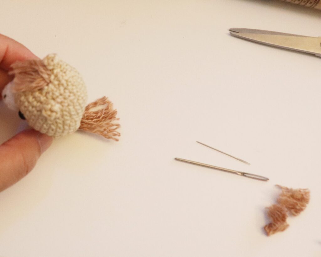 mini horse crochet pattern tail