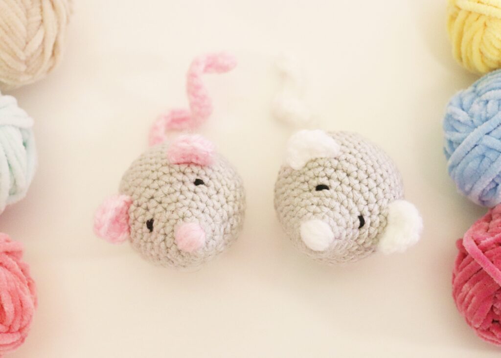 gauge for little mouse crochet