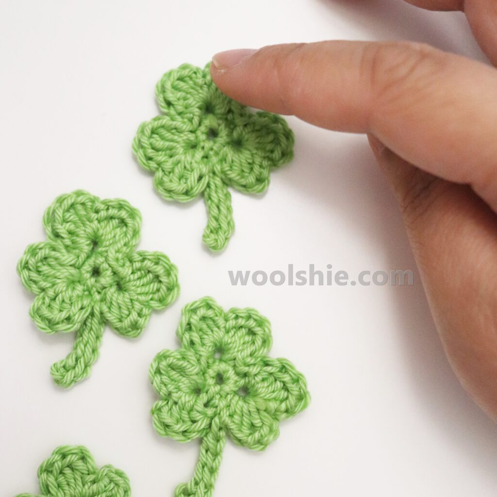 Shamrock crochet pattern by woolshie - st. patrick's day