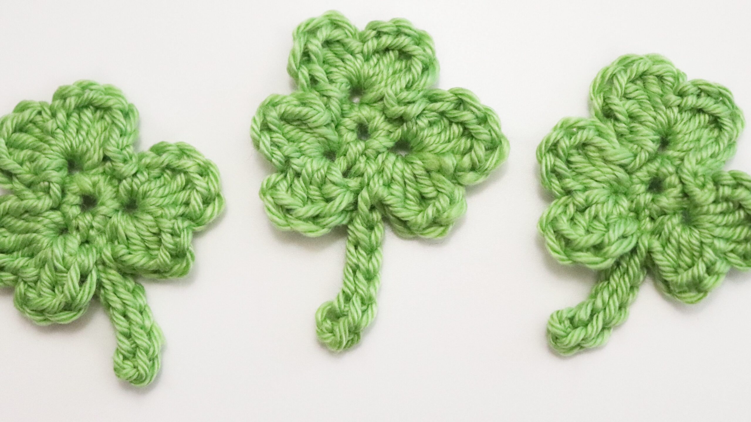 Shamrock crochet pattern by woolshie - st. patrick's day