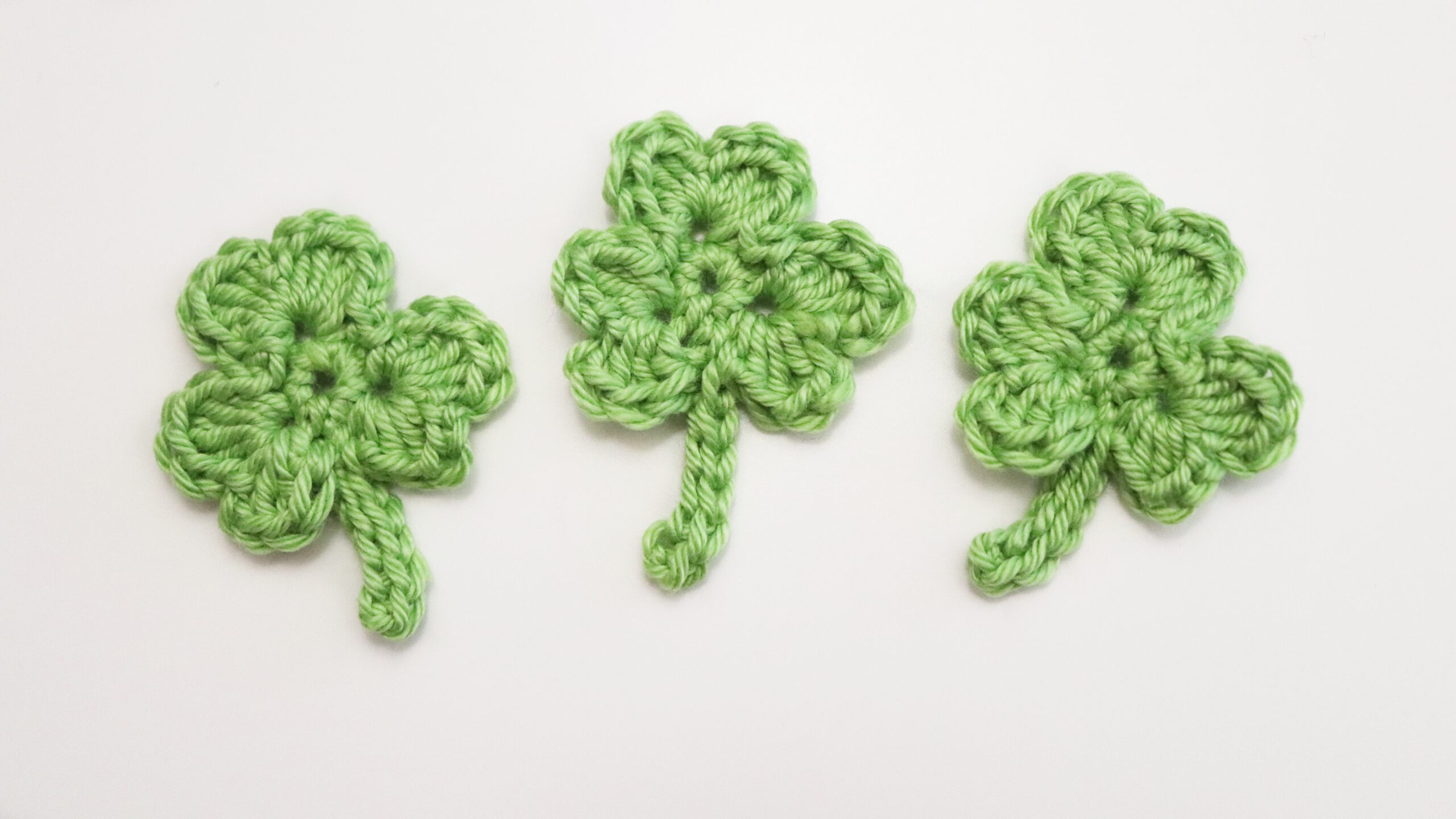 Shamrock crochet pattern by woolshie - st. patrick's day