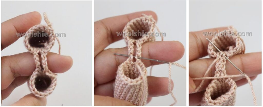 bella the brown bear amigurumi crochet pattern woolshie