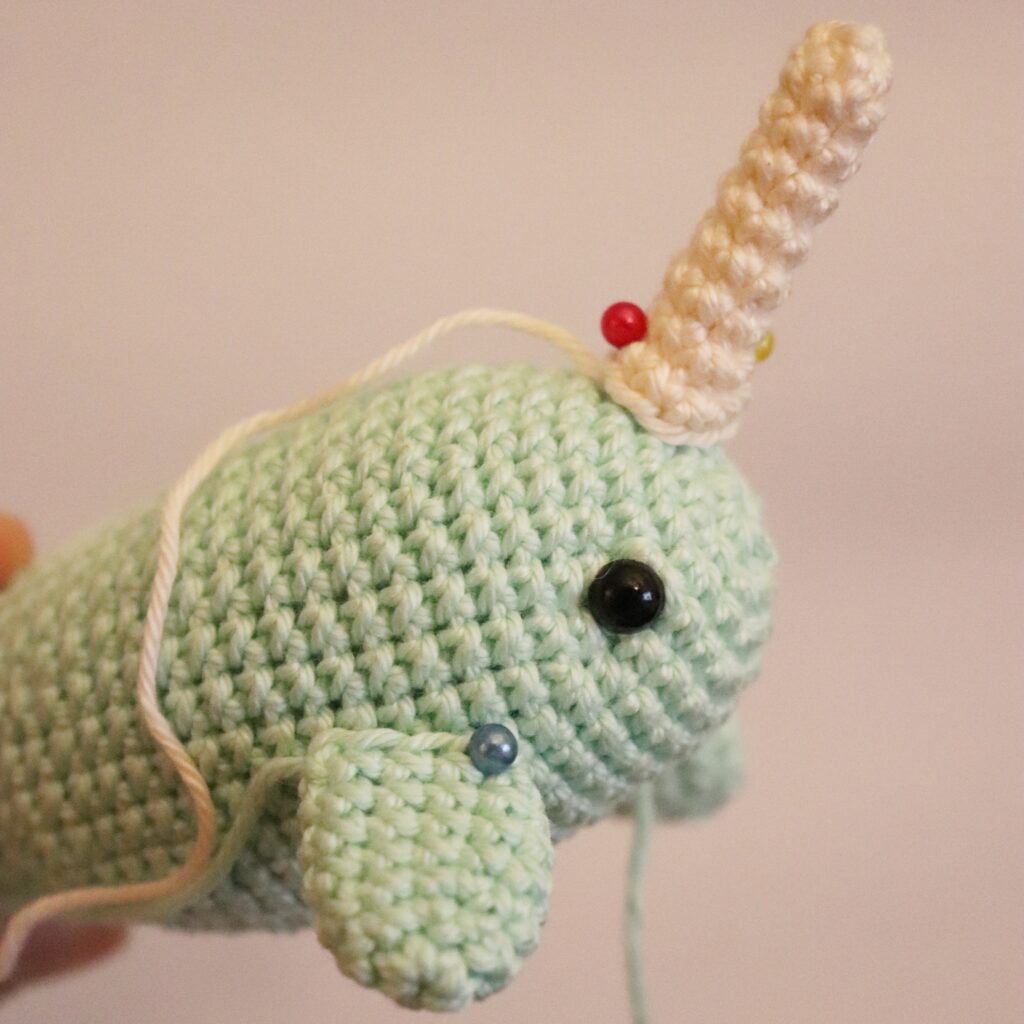 Naree the Narwhal woolshie Crochet Pattern