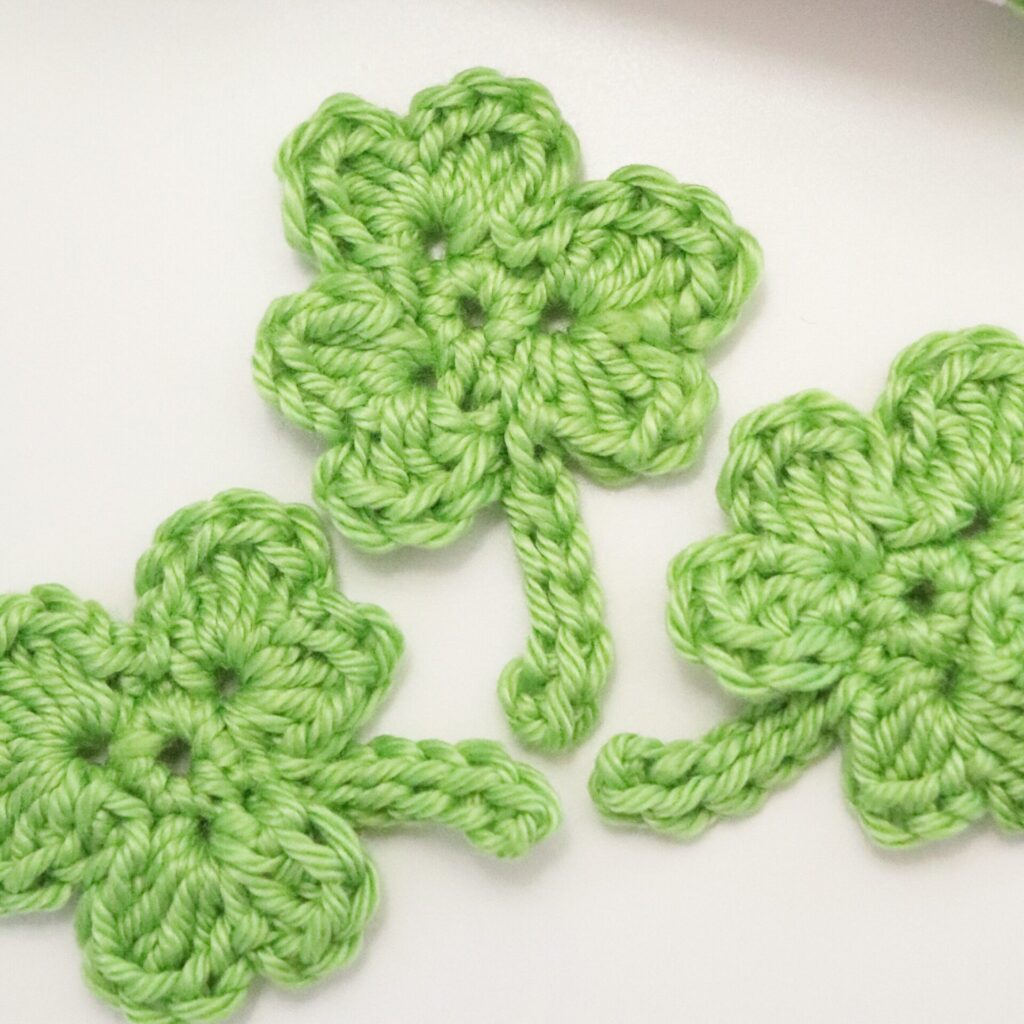 Shamrock crochet pattern by woolshie - st. patrick's day