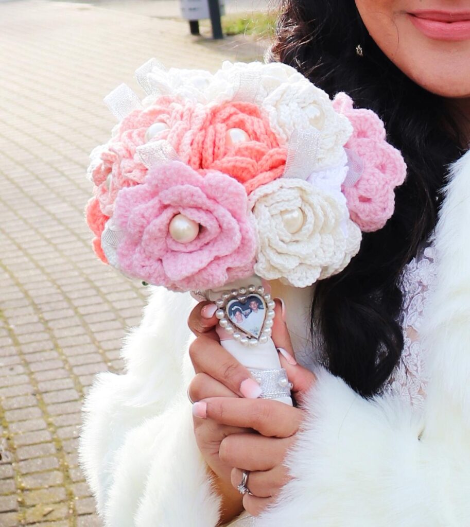 my crochet bouquet Woolshie Crochet