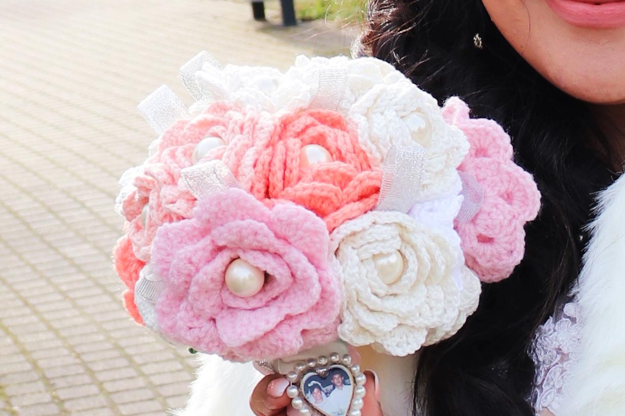 my crochet bouquet Woolshie Crochet