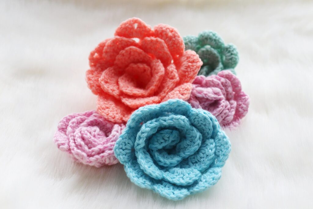 my crochet bouquet Woolshie Crochet