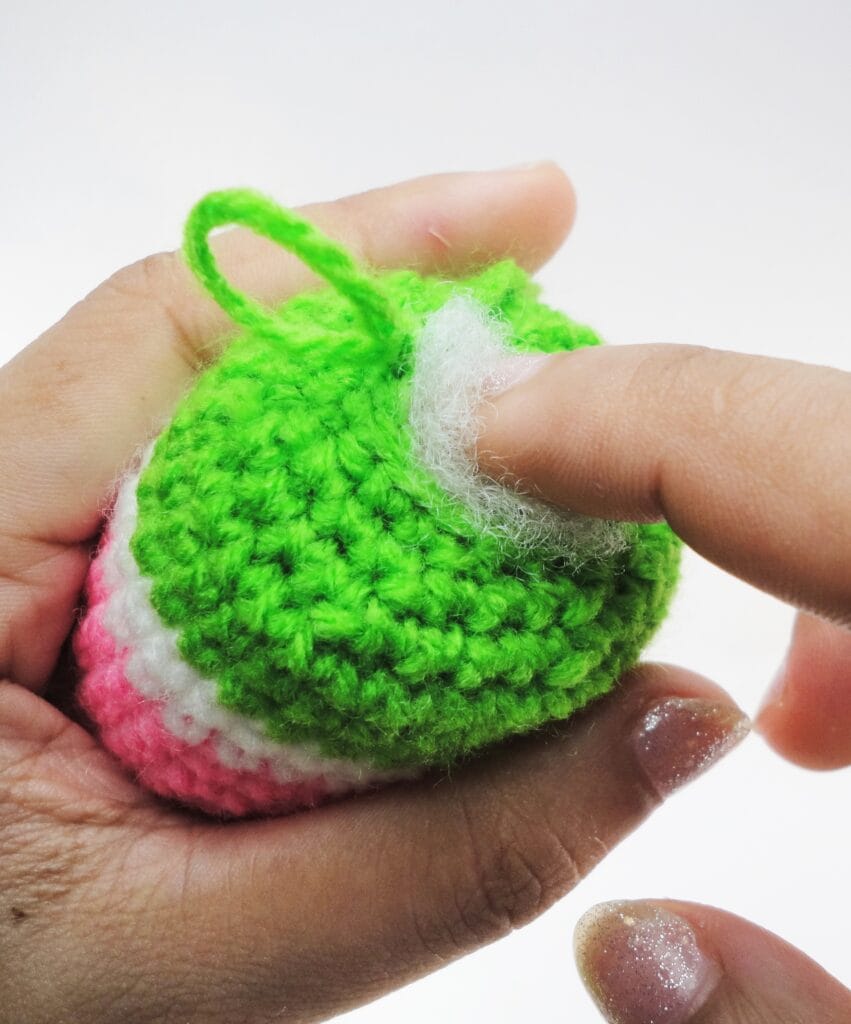 Watermelon fruity Ice Pops Crochet Pattern by Woolshie