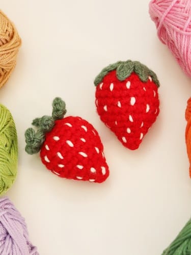 strawberry crochet